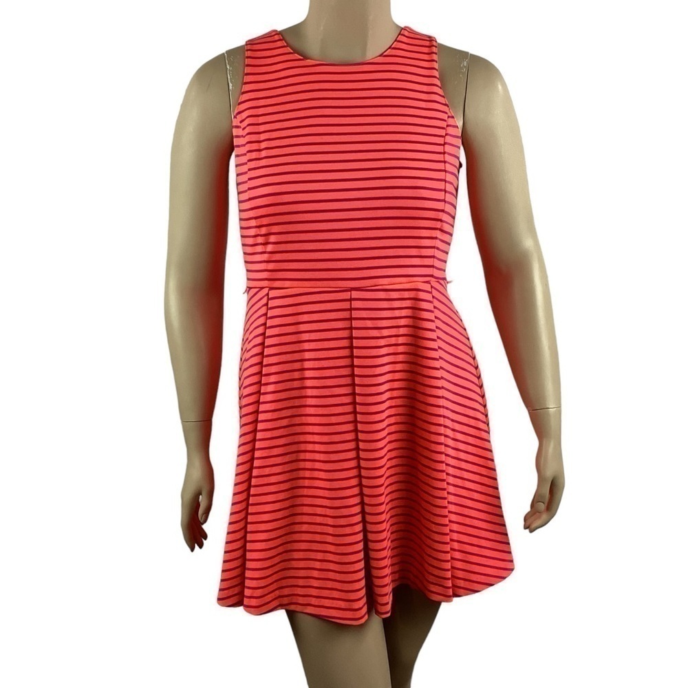 L'Amour Nanette Lepore Dress Size XL Multicolor Stripe